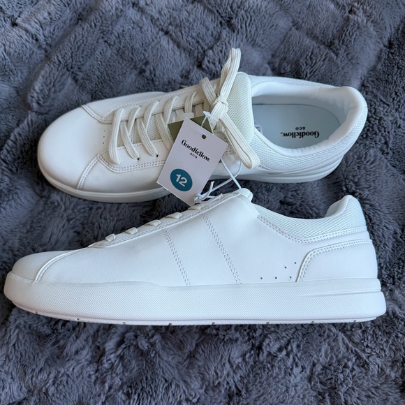 Men's Scout Sneakers - Goodfellow & Co™ White 12 - Picture 8 of 10